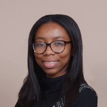 Head shot photo of Violet Kimble. 