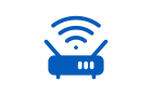 Wi-fi / router icon. 