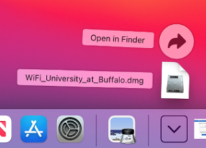 Zoom image: WiFi_University_at_Buffalo.dmg will download